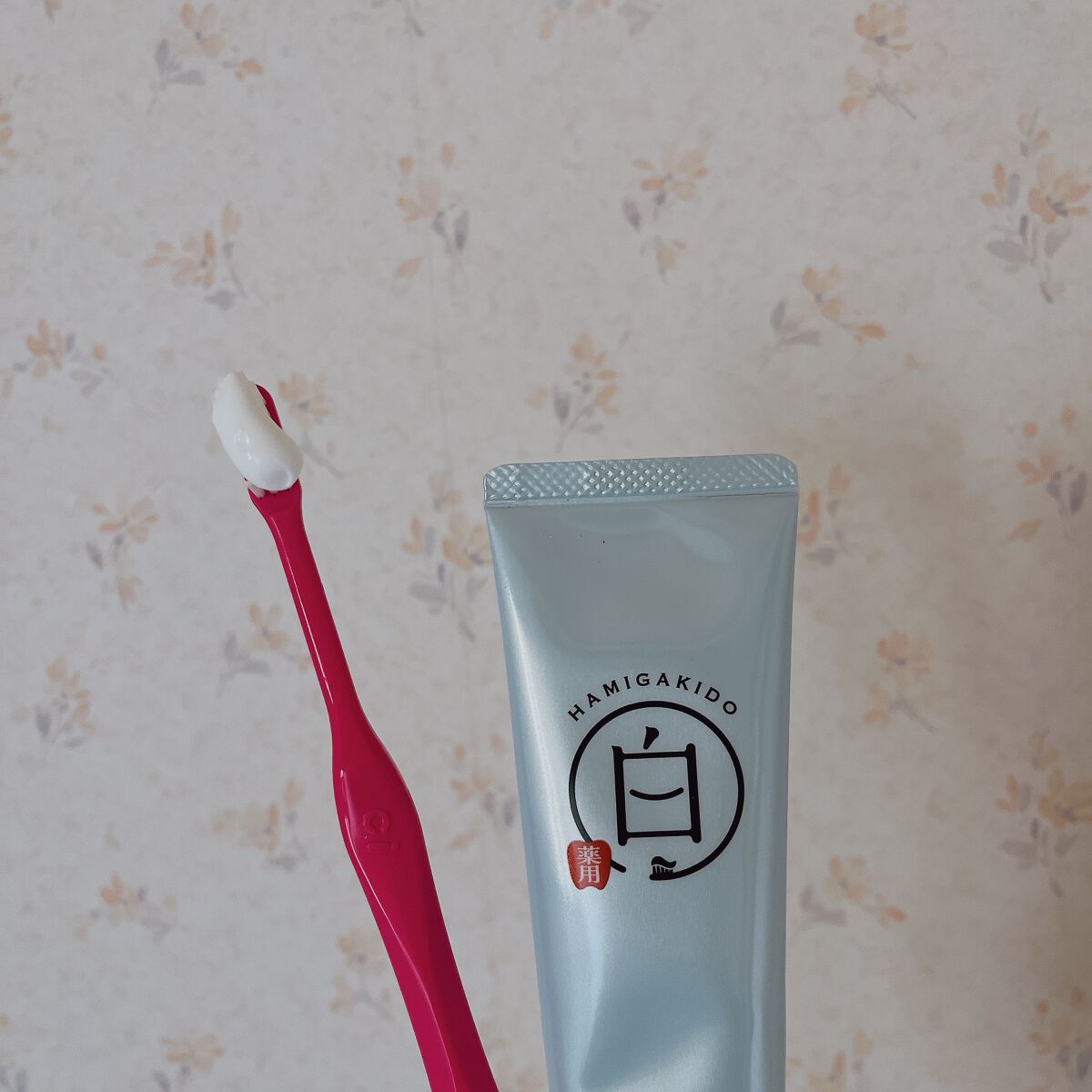 歯磨き堂 薬用ホワイトニングペースト/歯磨き堂/歯磨き粉を使ったクチコミ（3枚目）