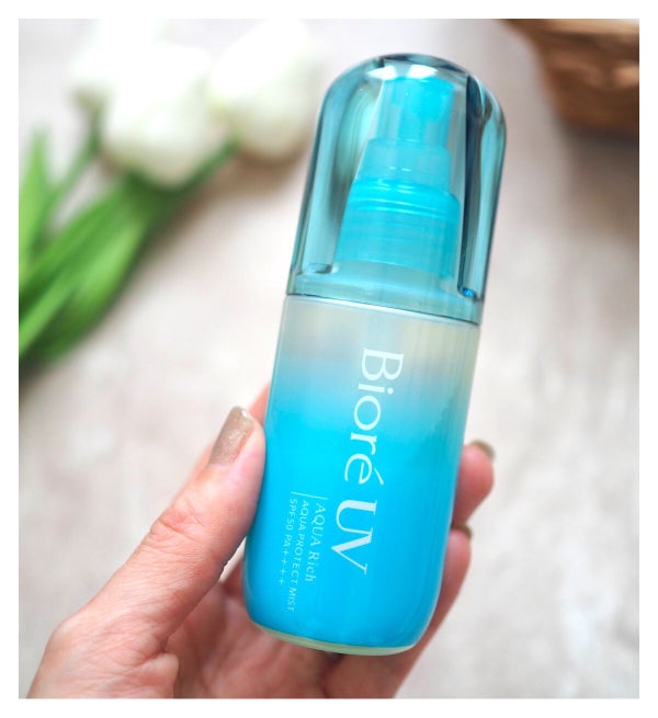 ビオレUV アクアリッチ アクアプロテクトミスト/ビオレ/日焼け止めミスト・スプレー by riri𖦊ັフォロバ𓇬