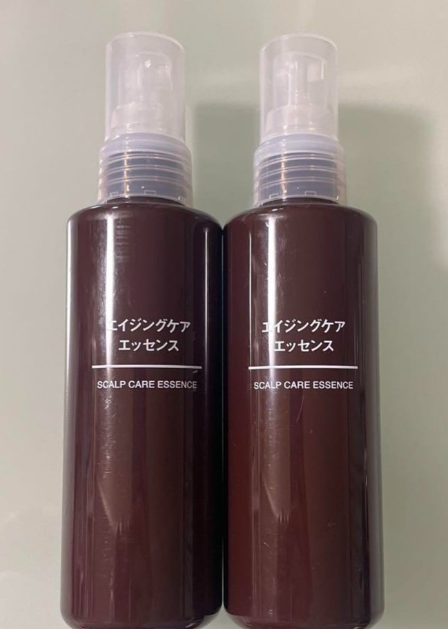 エイジングケアエッセンス/無印良品/頭皮ローションを使ったクチコミ（1枚目）