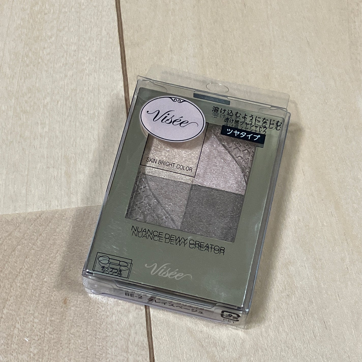 ニュアンス デューイ クリエイター/Visée/アイシャドウパレットを使ったクチコミ(1枚目)