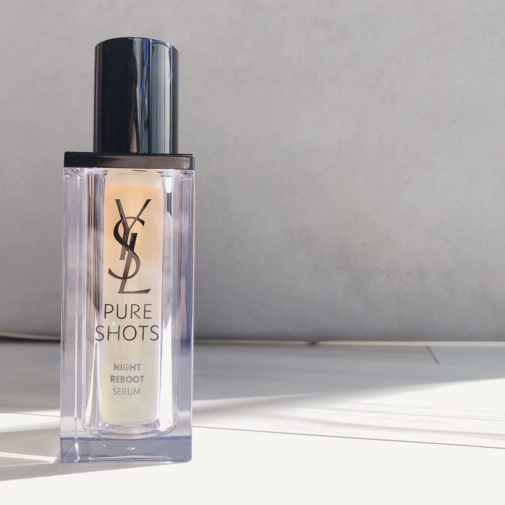 ピュアショット ナイト リチャージセラム/YVES SAINT LAURENT BEAUTE/美容液を使ったクチコミ（1枚目）