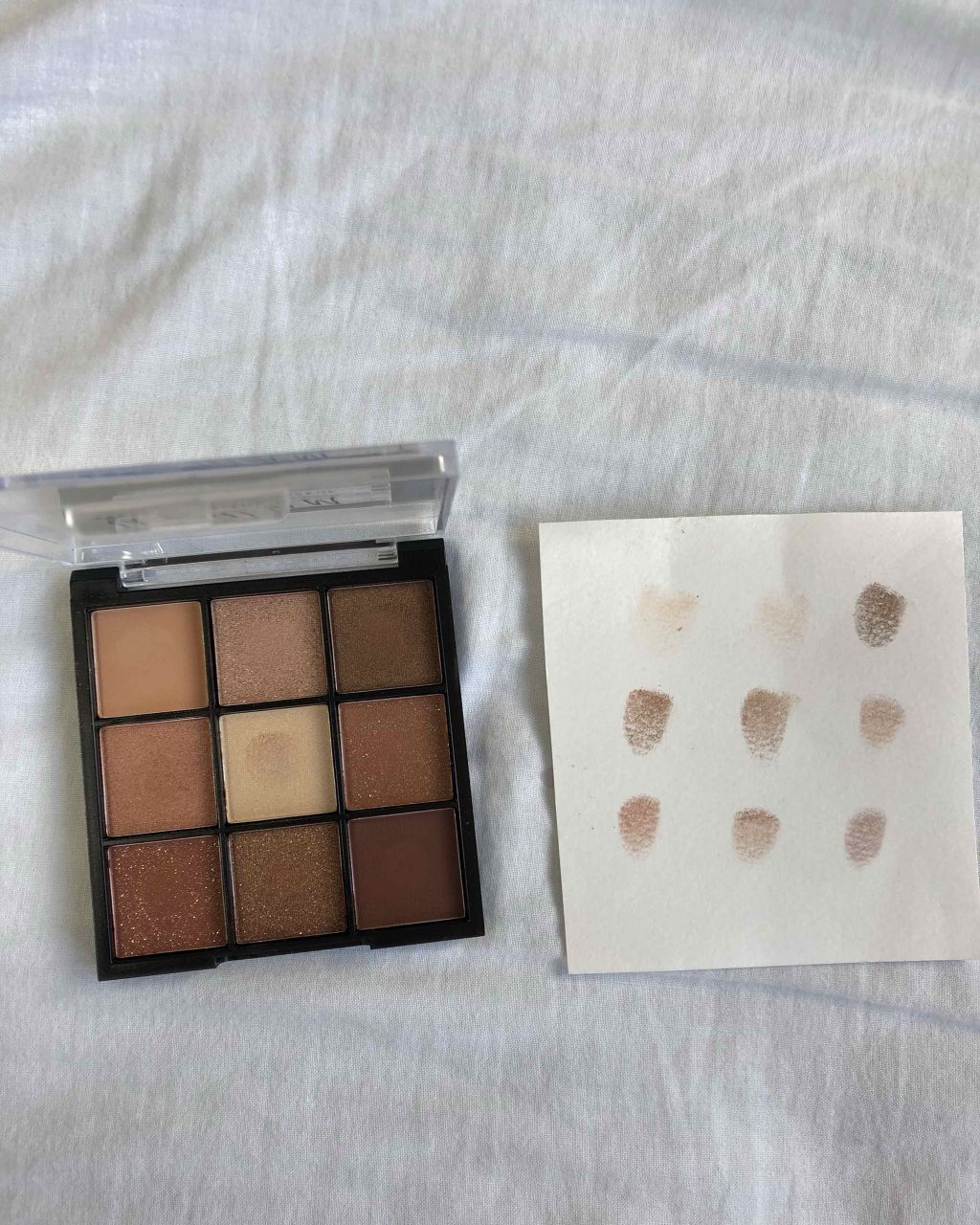 UR GLAM　BLOOMING EYE COLOR PALETTE/U R GLAM/アイシャドウパレットを使ったクチコミ（2枚目）