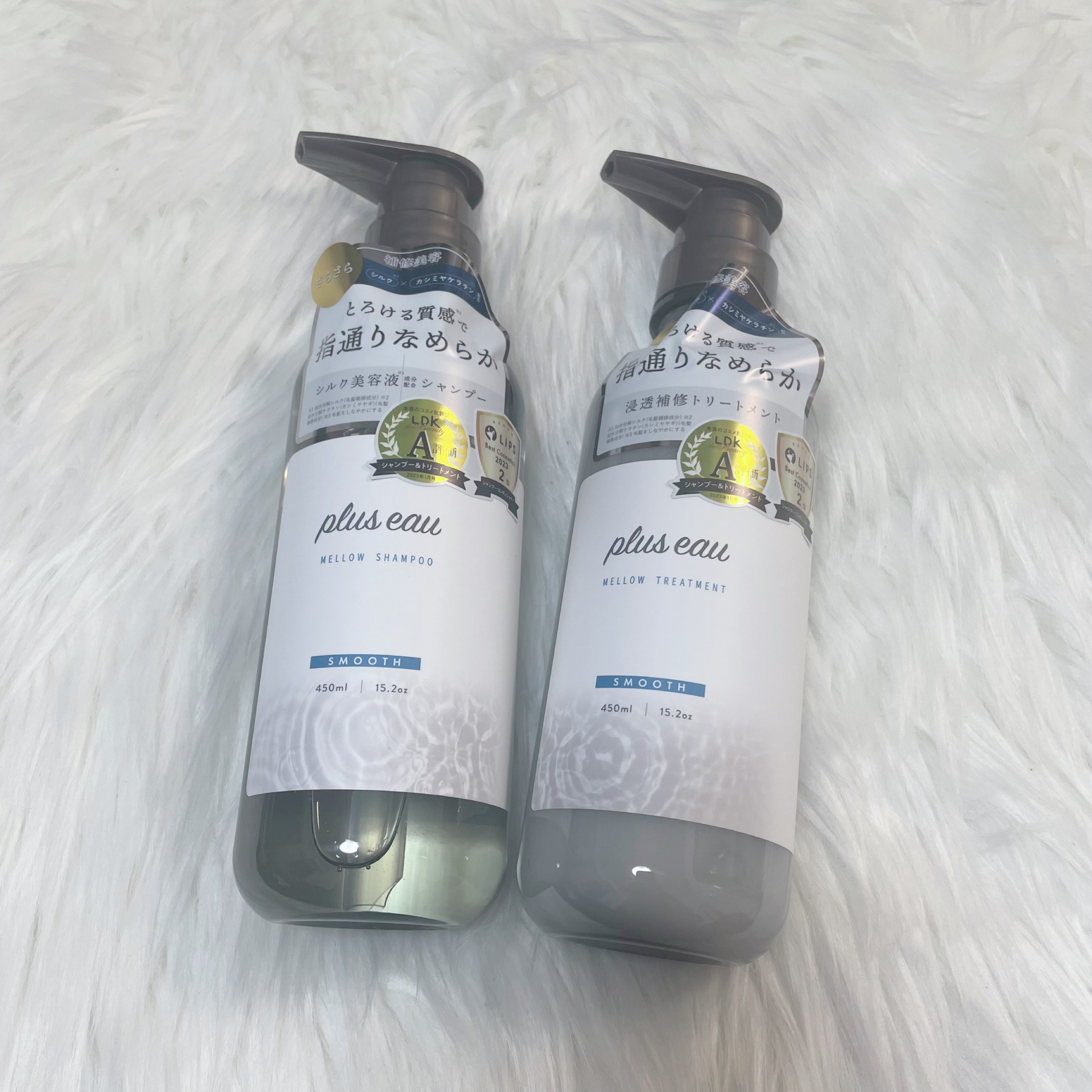 メロウシャンプー/メロウトリートメント/plus eau/市販シャンプーを使ったクチコミ（1枚目）