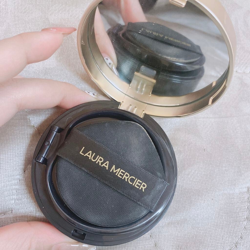 フローレス ルミエール ラディアンス パーフェクティング クッション/ローラ メルシエ/クッションファンデーションを使ったクチコミ(2枚目)