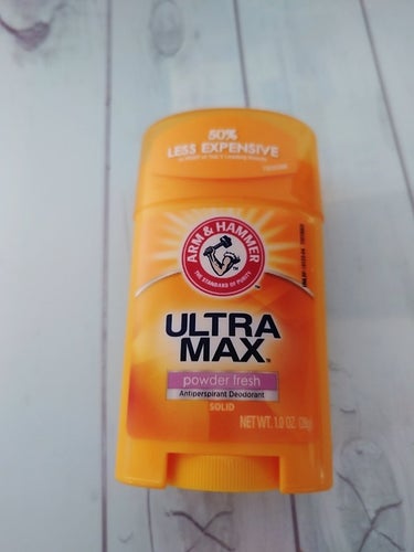 Ultra Max/Arm & Hammer/デオドラント・制汗剤を使ったクチコミ（1枚目）