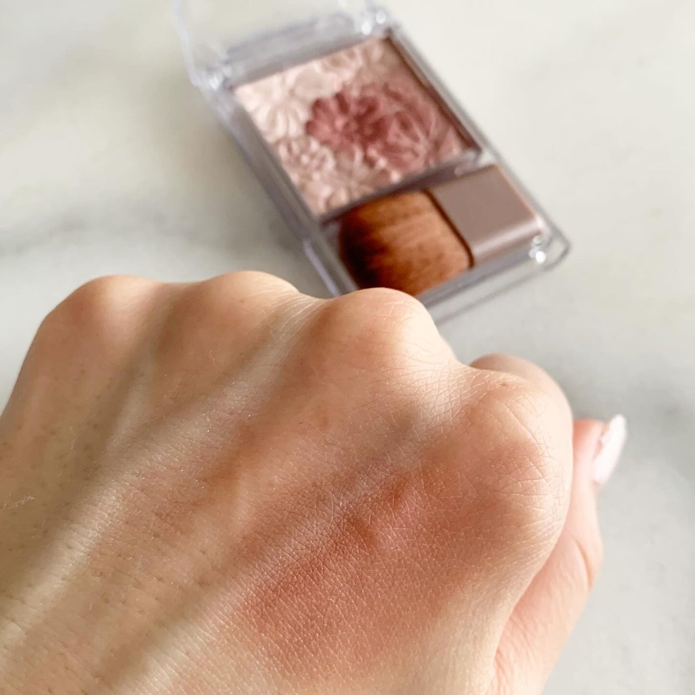 グロウフルールチークス/キャンメイク/パウダーチークを使ったクチコミ(3枚目)