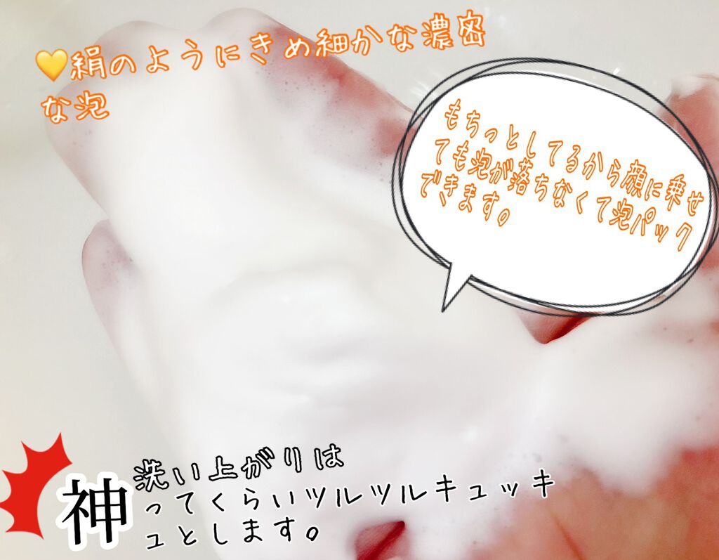 セルジェニー フェイシャル ウォッシュ ホワイト/DECORTÉ/洗顔フォームを使ったクチコミ（1枚目）