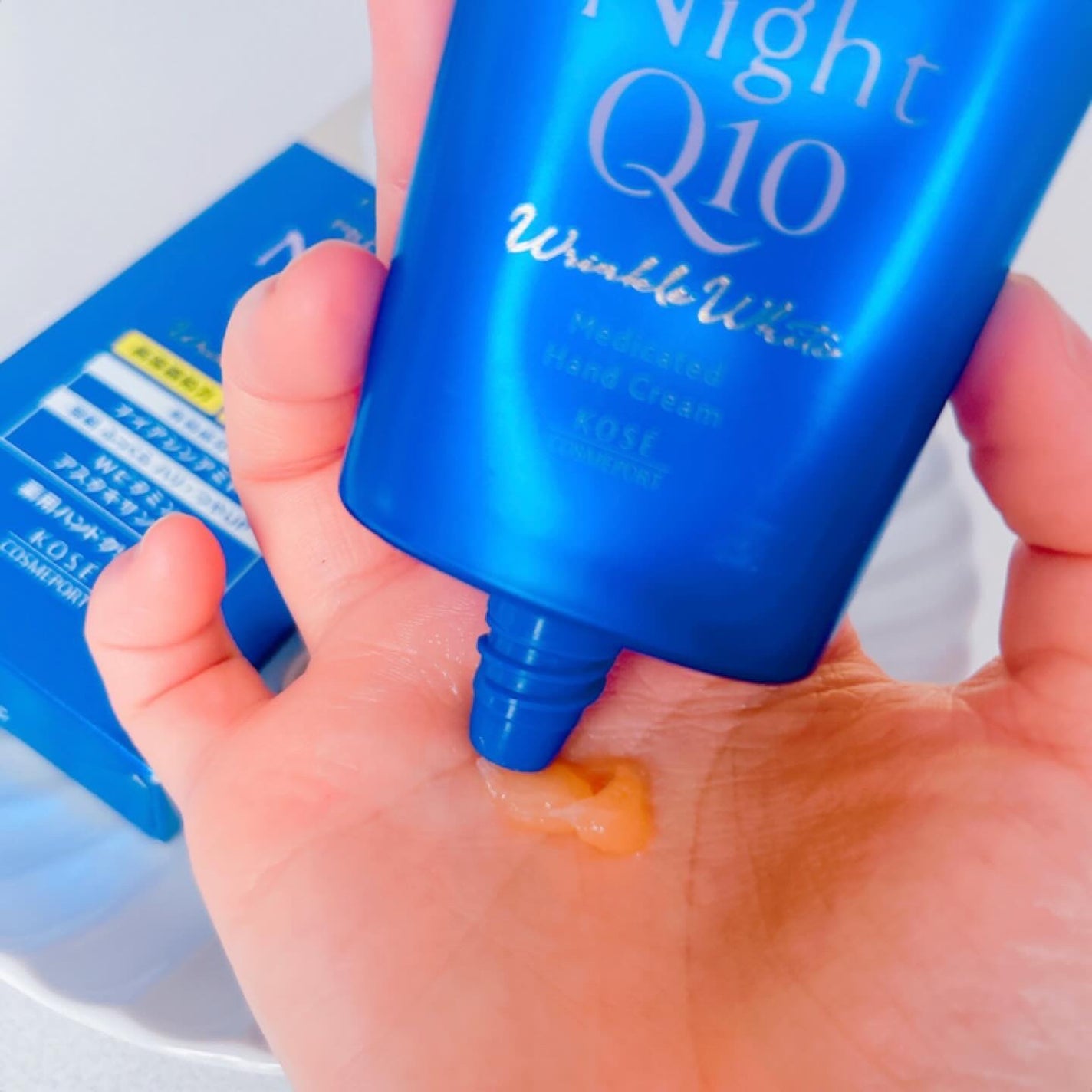 コエンリッチ ザ プレミアム 薬用リンクルナイト ハンドクリーム 【医薬部外品】/コエンリッチQ10/ハンドクリームを使ったクチコミ(5枚目)