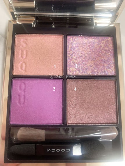 シグニチャー カラー アイズ/SUQQU/アイシャドウパレットを使ったクチコミ(4枚目)