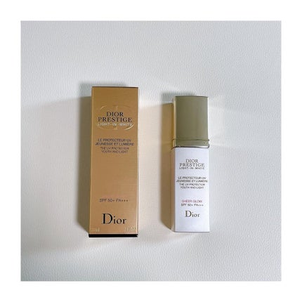 プレステージ ホワイト ル プロテクター UV シアーグロー/Dior/日焼け止めクリームを使ったクチコミ(1枚目)