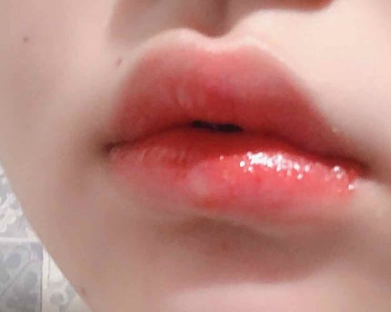 ラスティンググロスリップ/CEZANNE/口紅を使ったクチコミ(3枚目)