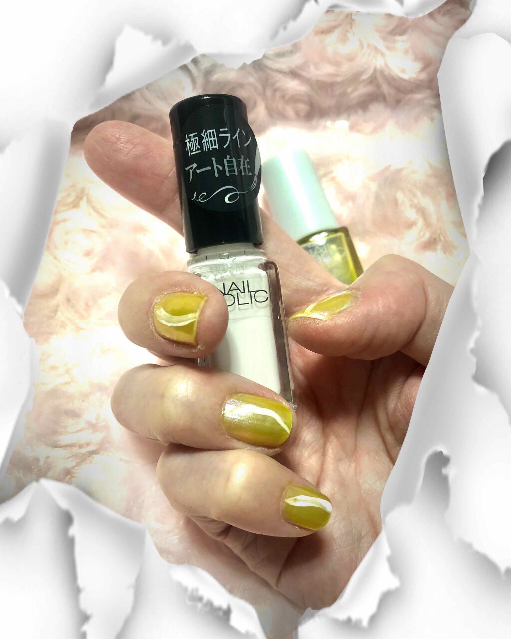 ネイルホリック リミテッドカラー Sea Shell/ネイルホリック/マニキュアを使ったクチコミ（2枚目）