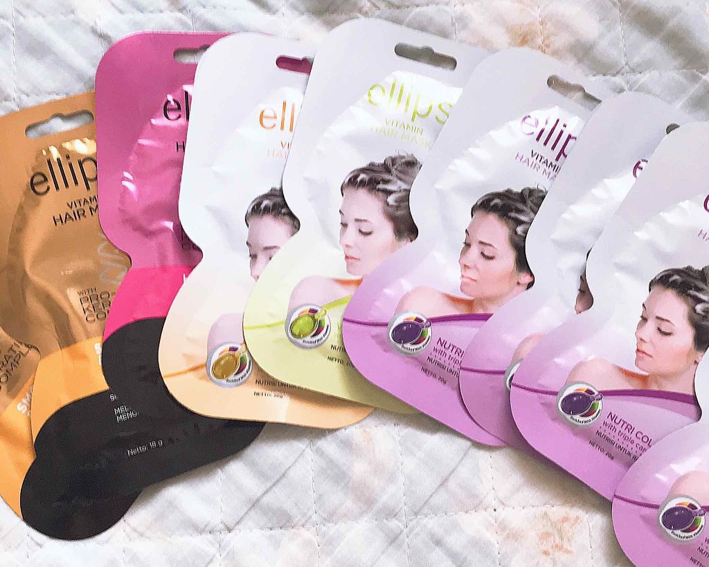 ヘアーオイル【ニュートリカラー】/ellips/ヘアオイルを使ったクチコミ(1枚目)