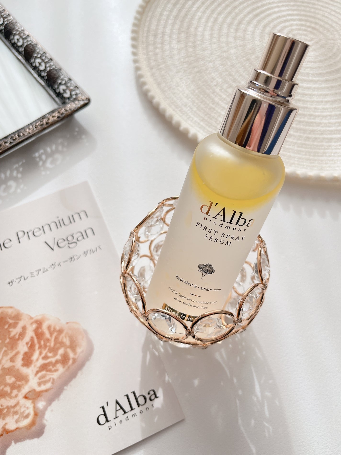 ダルバ ホワイトトリュフファーストスプレーセラム/ダルバ/ミスト状化粧水を使ったクチコミ(3枚目)