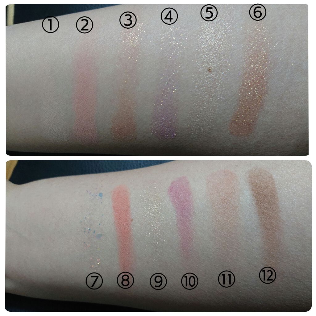 エクスプローラ12色 動物アイシャドウパレット/PERFECT DIARY/アイシャドウパレットを使ったクチコミ(3枚目)