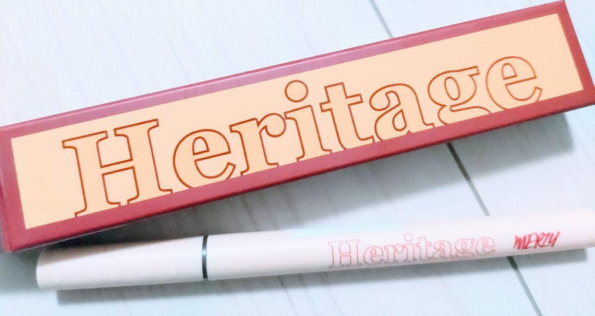 THE HERITAGE PEN EYELINER/MERZY/リキッドアイライナーを使ったクチコミ（2枚目）