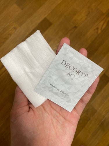 DECORTÉ AQ エマルジョンのクチコミ「🧸𖤐⡱COSME DECORTEAQ エマルジョン

先行乳液初使用！

テクスチャーはこっく.....」（2枚目）