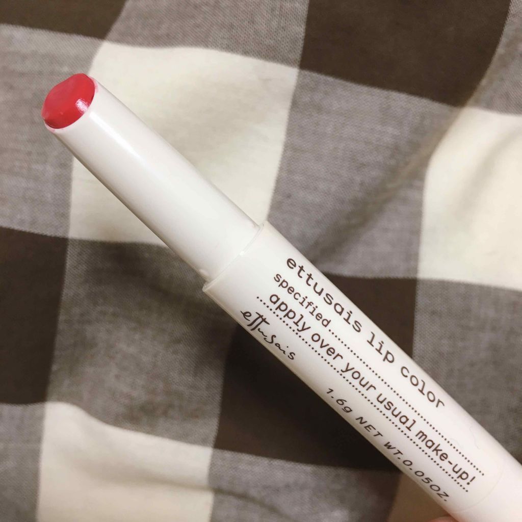リップカラー/ettusais/口紅を使ったクチコミ(1枚目)