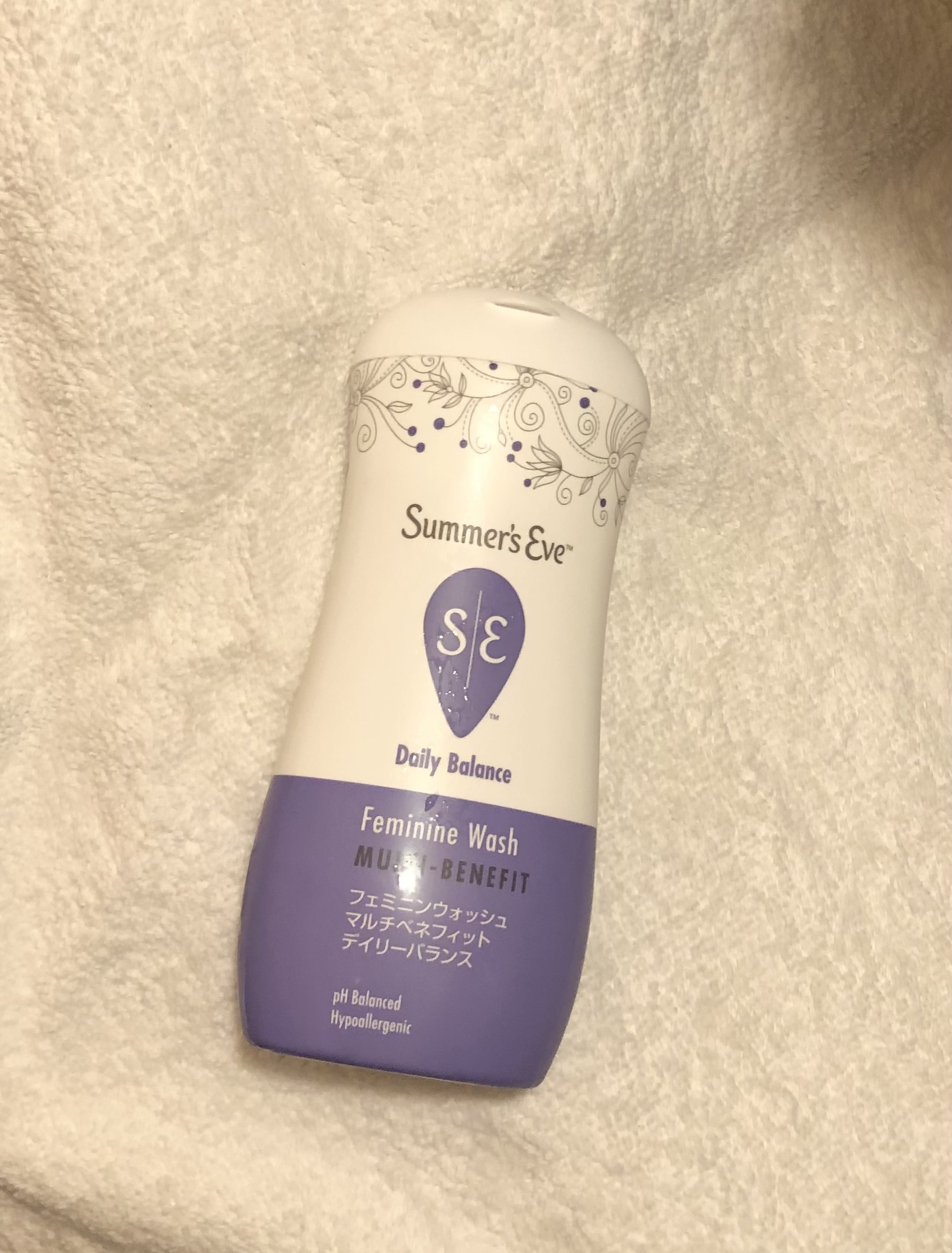 フェミニンウォッシュ マルチベネフィット デイリーバランス/Summer's Eve(サマーズイブ)/デリケートゾーンケアを使ったクチコミ（1枚目）