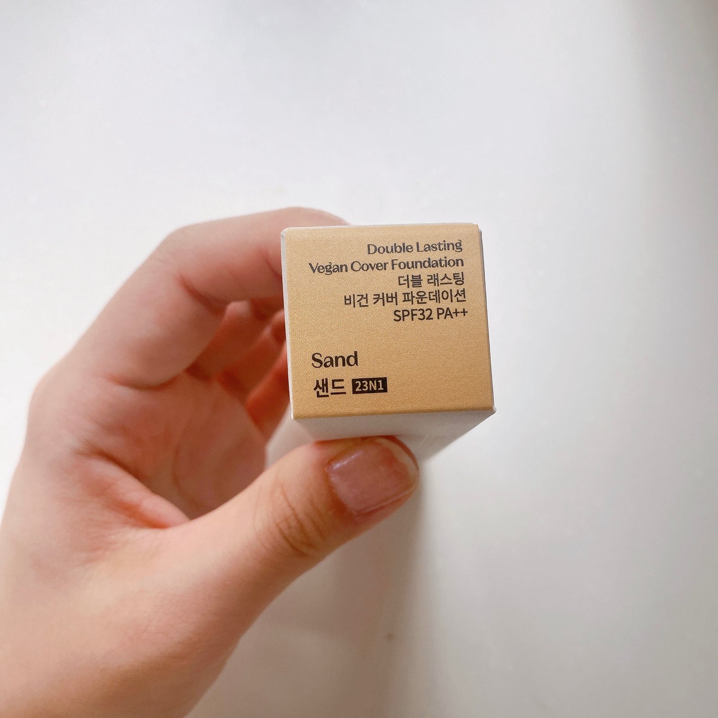 ダブルラスティングヴィーガンカバーファンデーション/ETUDE/リキッドファンデーションを使ったクチコミ(8枚目)