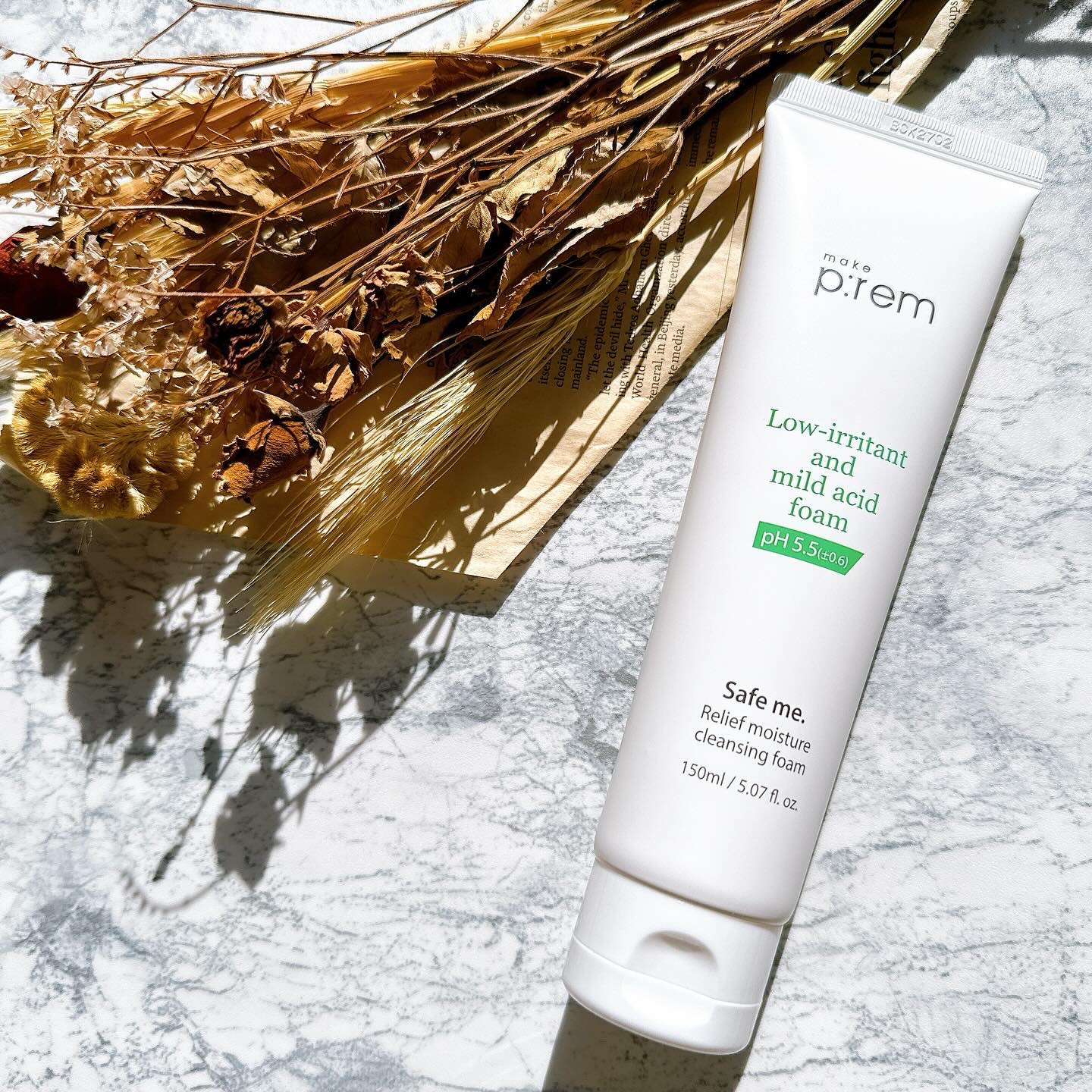 セーフミー リリーフモイスチャー クレンジングフォーム/make prem/洗顔フォームを使ったクチコミ（2枚目）