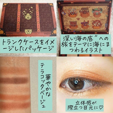 ナイストゥミーチュートランク/MAJOLICA MAJORCA/アイシャドウパレットを使ったクチコミ(6枚目)