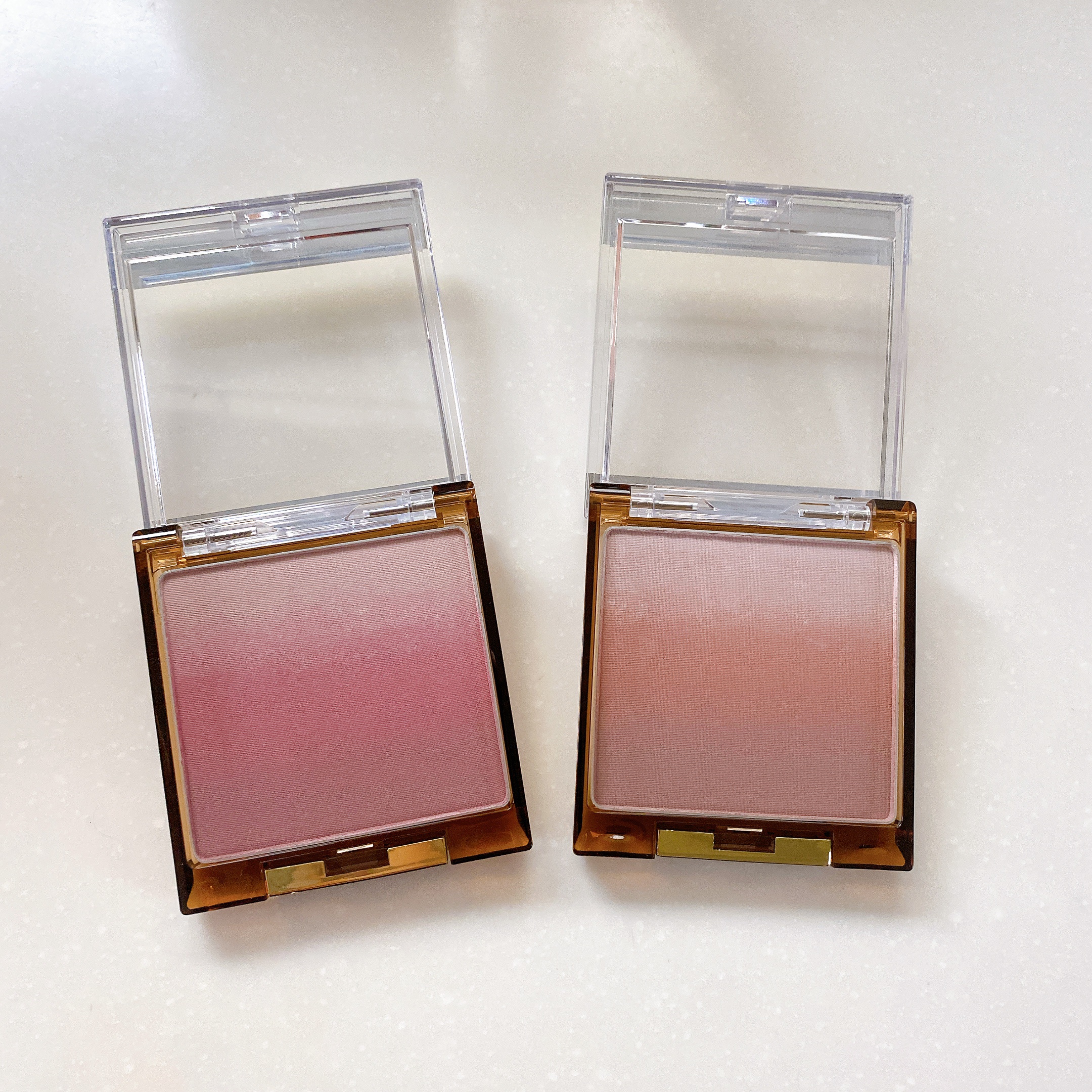 オーラティック ブラッシュ AB06 ブレックファースト/excel/パウダーチークを使ったクチコミ（1枚目）