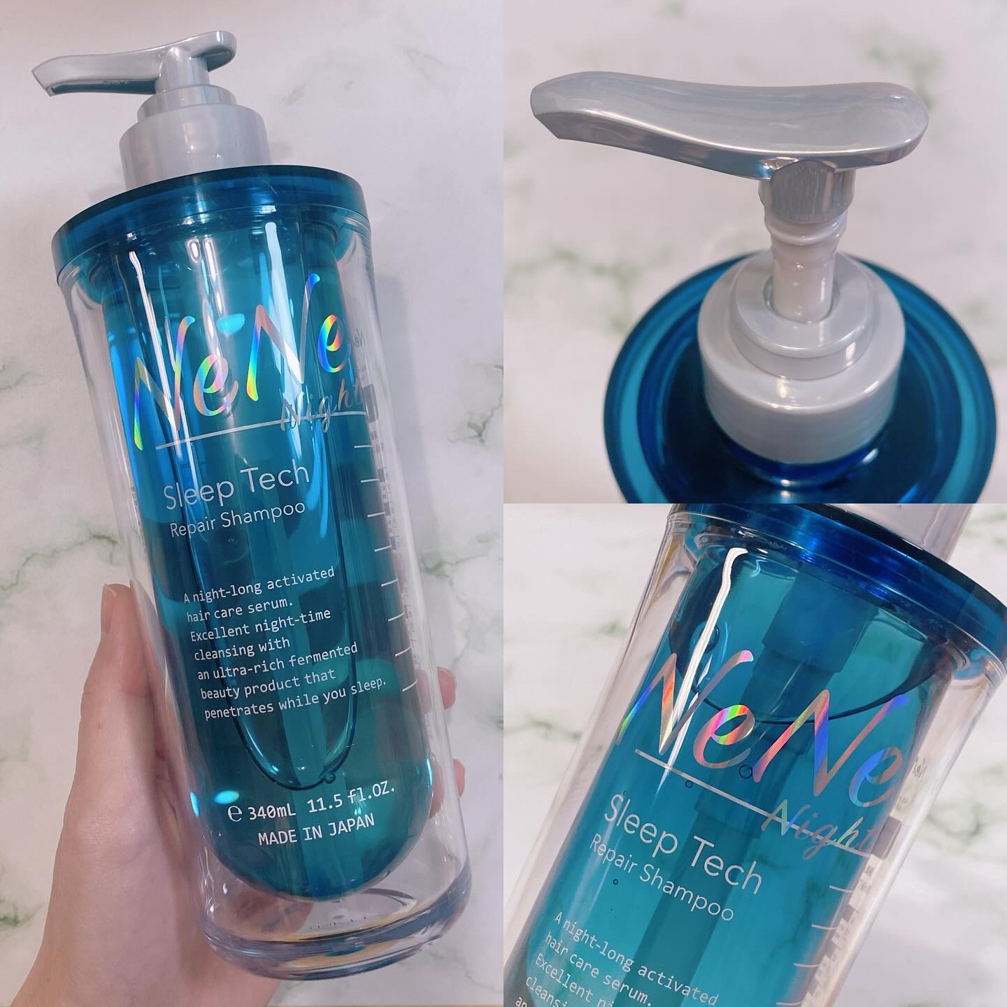 スリープテック リペア シャンプー／ヘアトリートメント/NeNe Night/市販シャンプーを使ったクチコミ（2枚目）