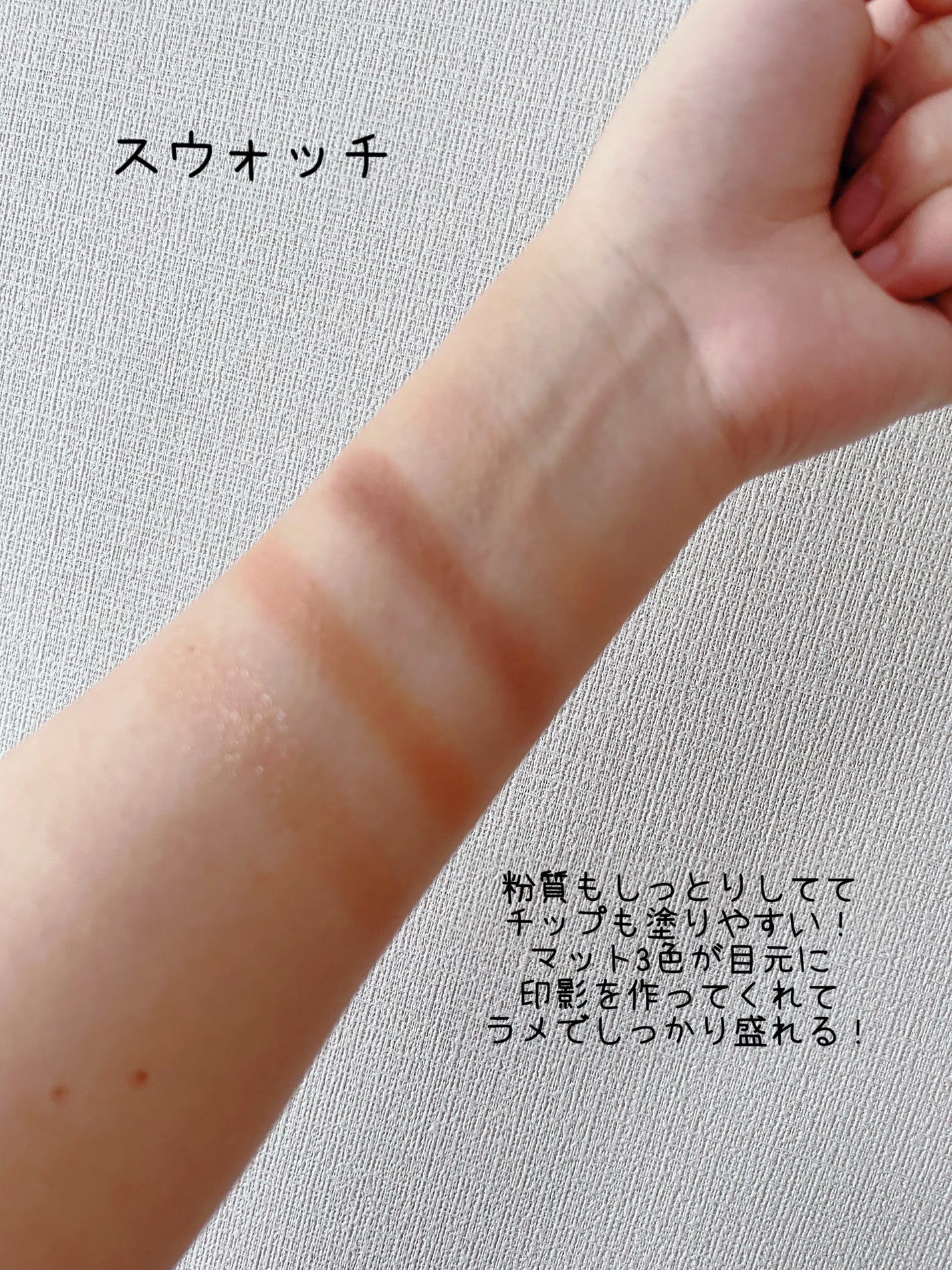 ビタートーンアイシャドウ/CEZANNE/パウダーアイシャドウを使ったクチコミ(3枚目)