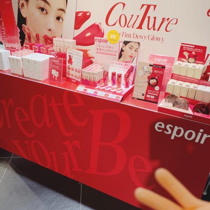 クチュールリップティント デューイグロイ 03 ヤング&ピーチ/espoir/リップティントを使ったクチコミ(1枚目)