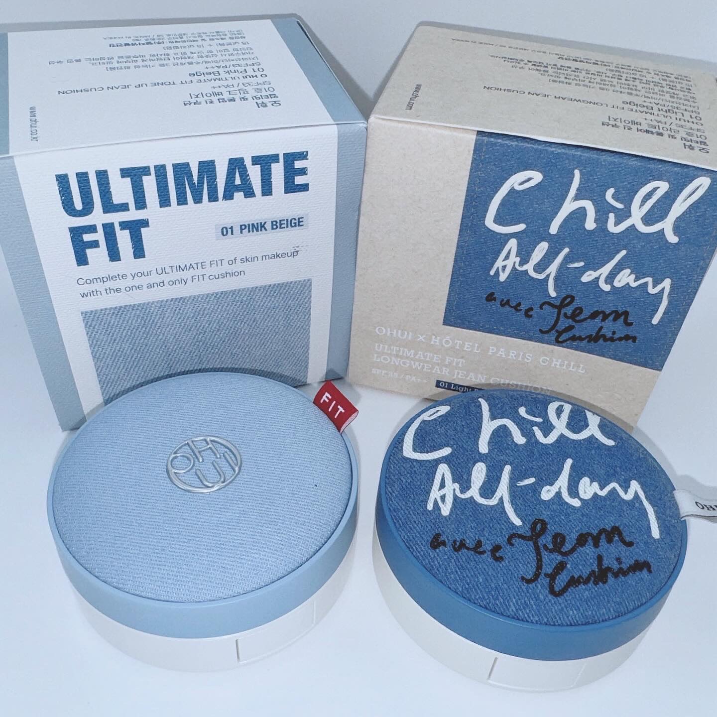 アルティメットフィット トーンアップデニムクッション/OHUI/クッションファンデーションを使ったクチコミ（2枚目）