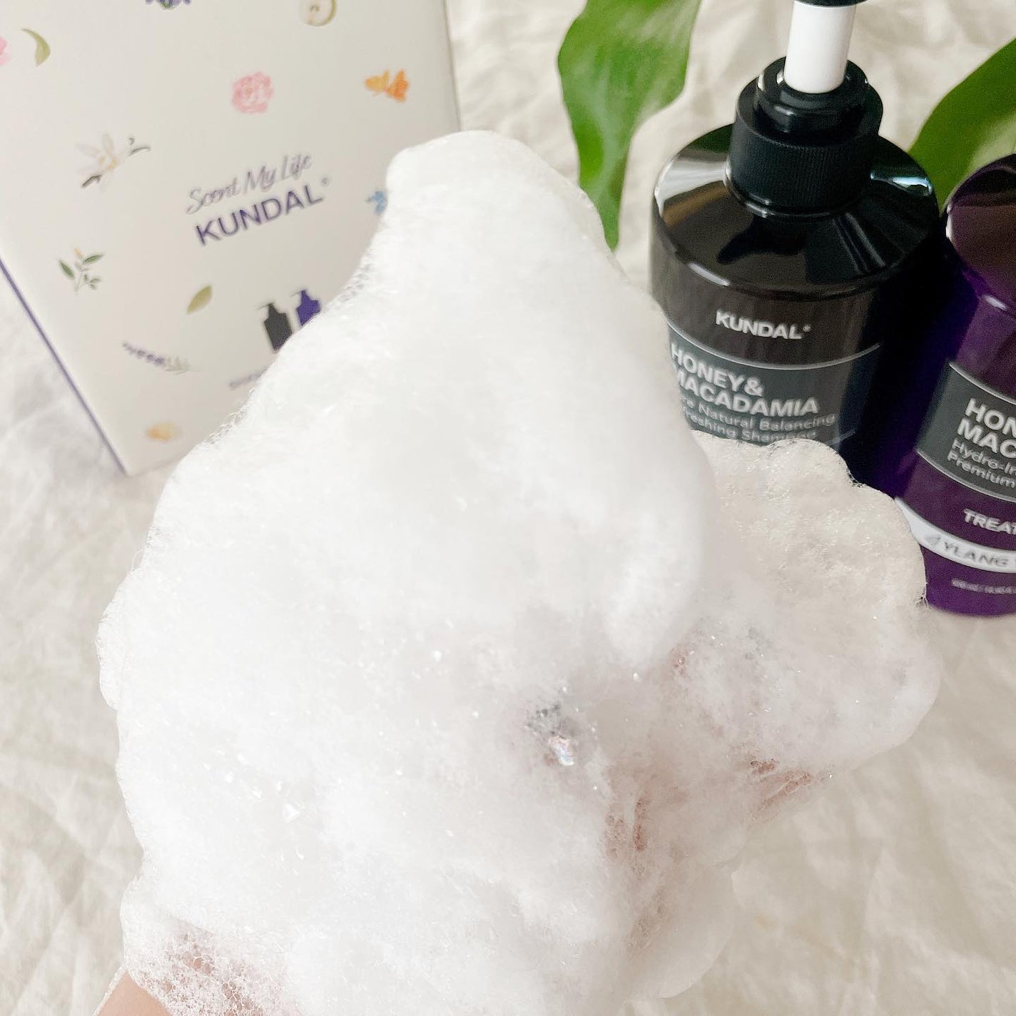 ネイチャーシャンプー/KUNDAL/市販シャンプーを使ったクチコミ(3枚目)