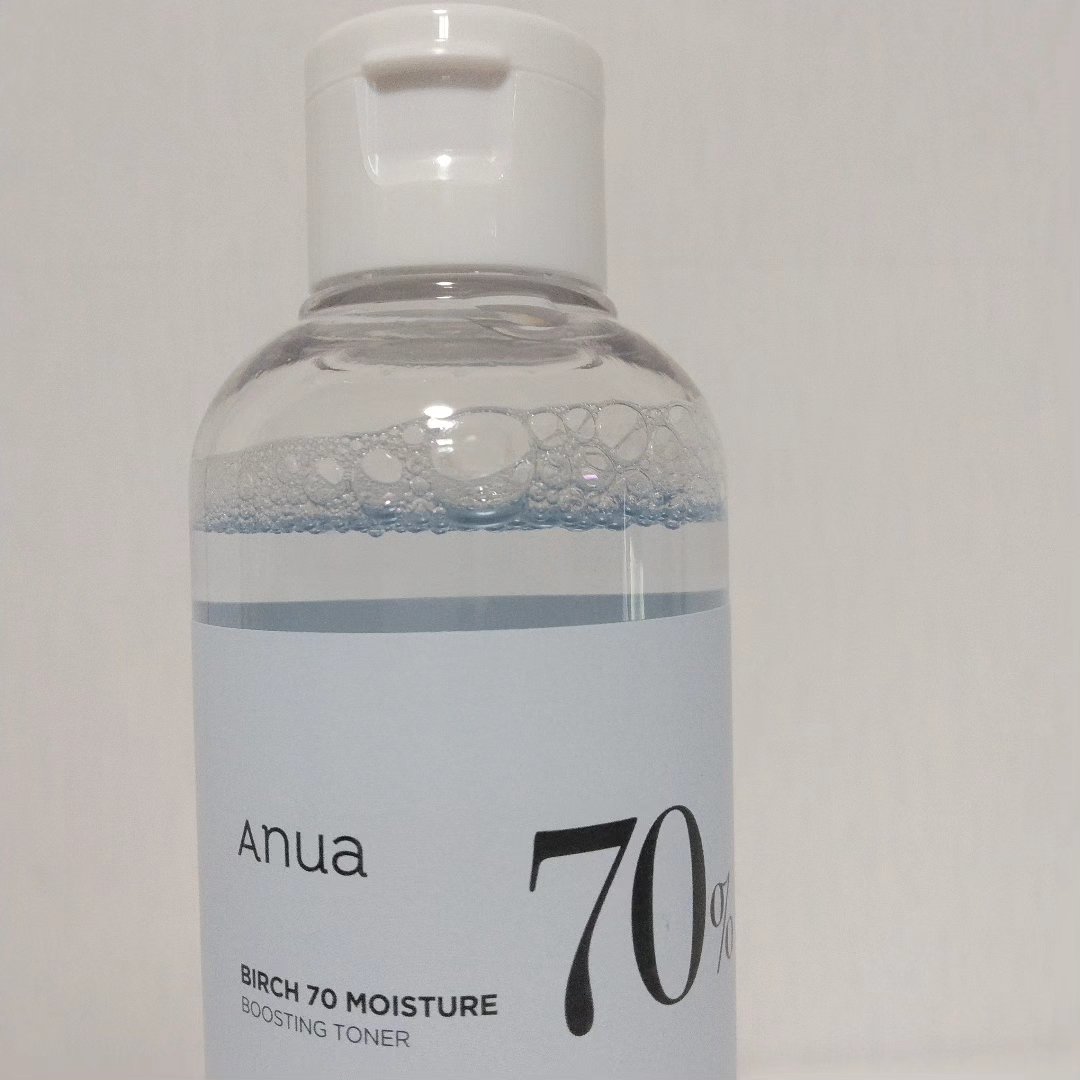 シラカバ 70% 水分ブースティングトナー/Anua/化粧水を使ったクチコミ（3枚目）