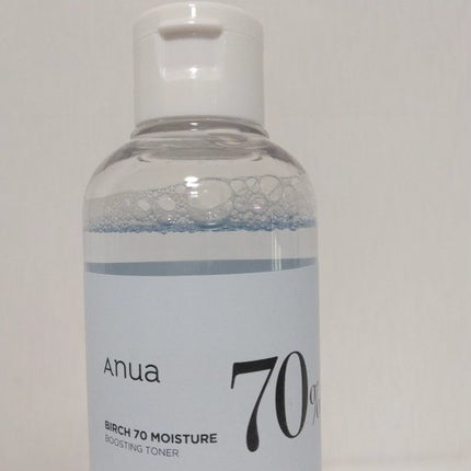 Anua シラカバ 70% 水分ブースティングトナーのクチコミ「\ドクダミトナーで話題のAnuaのシラカバトナー使ってみた♪/
★シラカバ70%水分ブーステ.....」(3枚目)