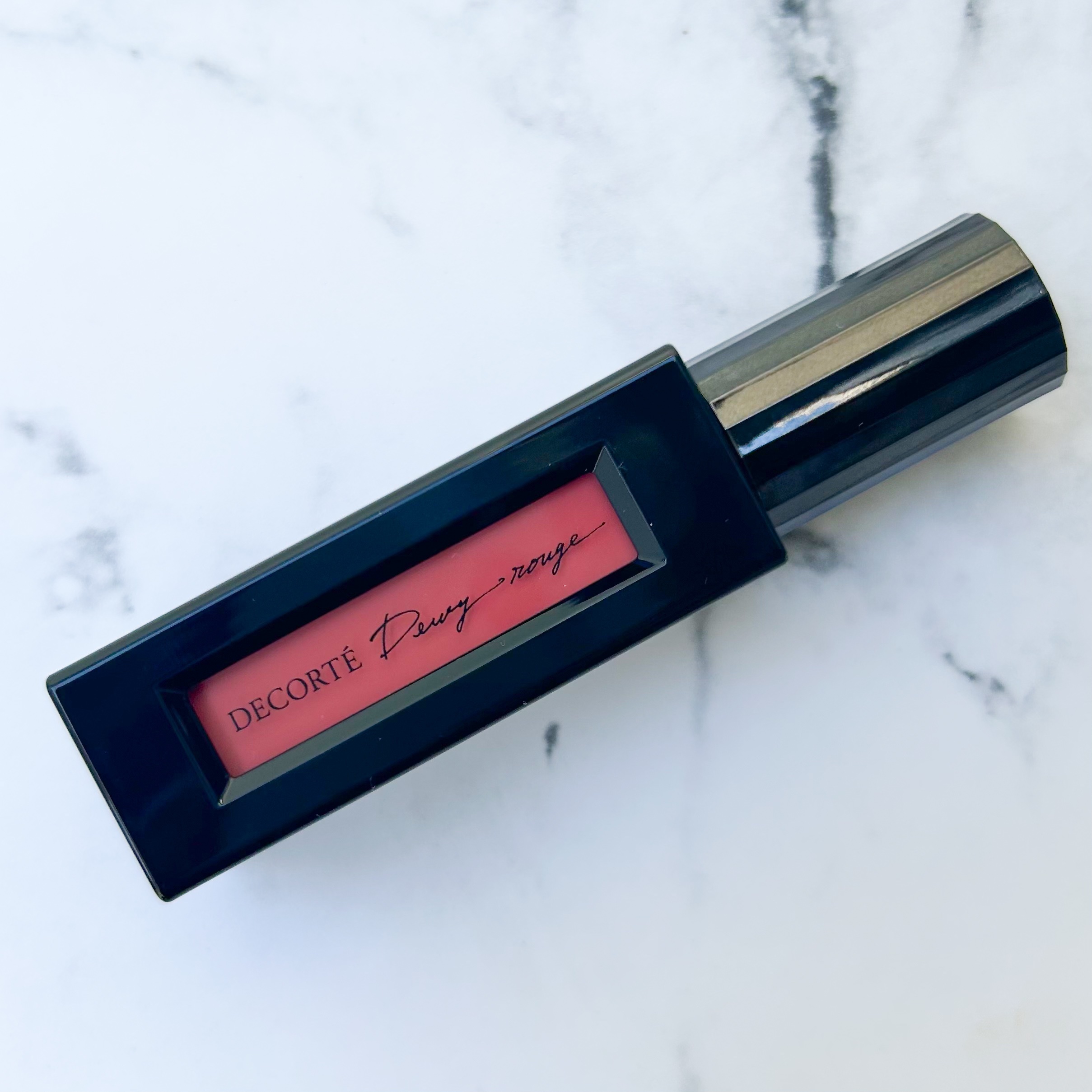 ルージュ デコルテ リキッド 07 warm maple（Dewy rouge ）/DECORTÉ/口紅を使ったクチコミ（1枚目）