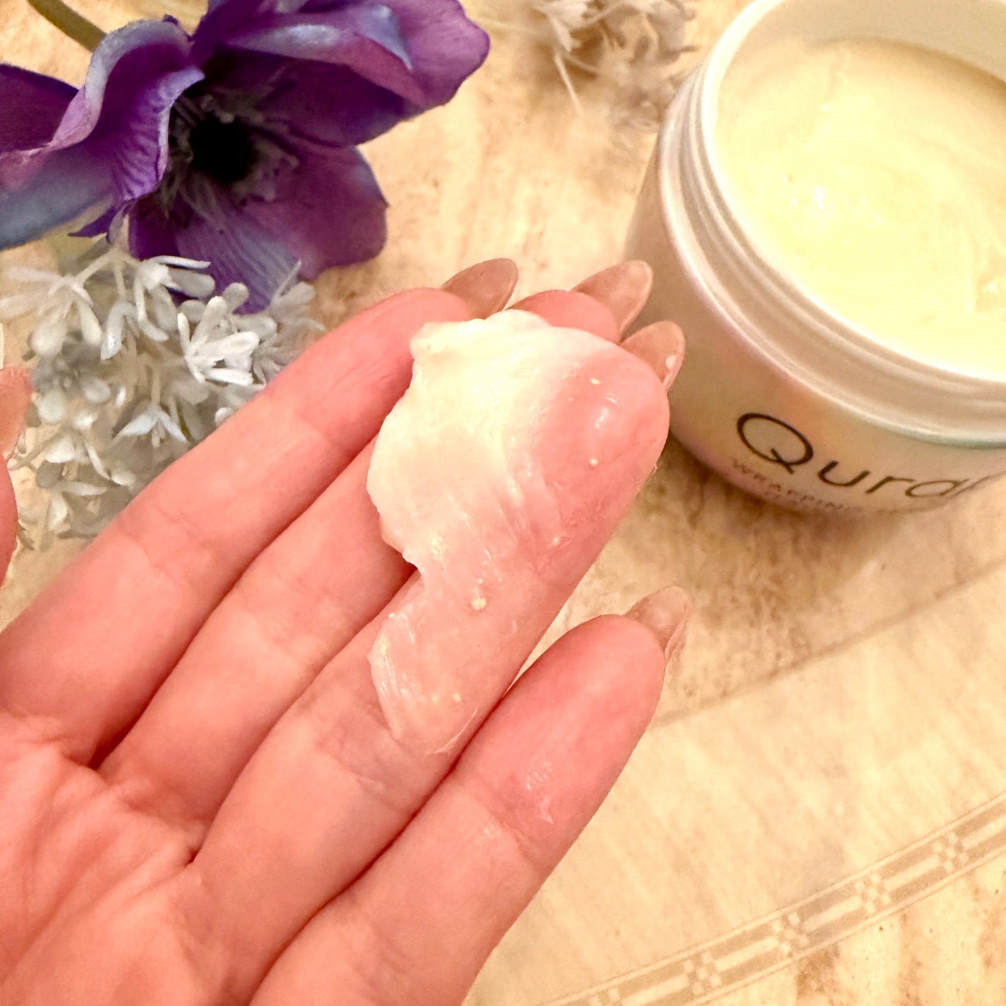 ラッピングセラムヘアマスク/Qurap/洗い流すヘアトリートメントを使ったクチコミ(4枚目)