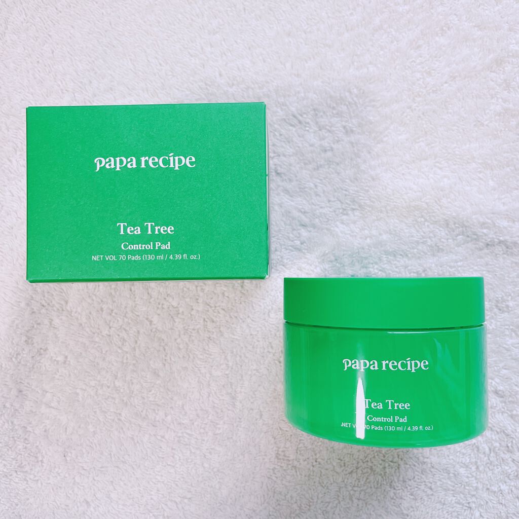 ティーツリーコントロールパッド/PAPA RECIPE/トナーパッドを使ったクチコミ（1枚目）