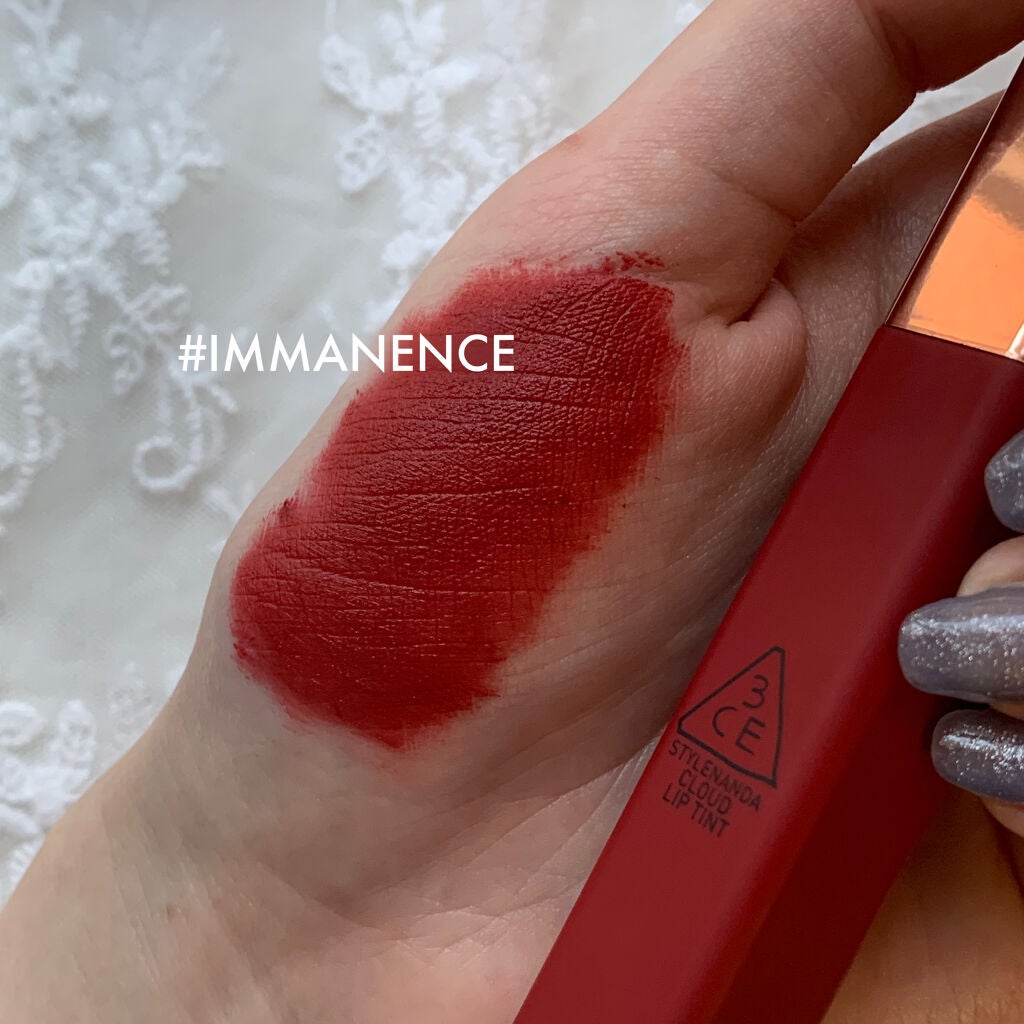 3CE CLOUD LIP TINT/3CE/口紅を使ったクチコミ(1枚目)