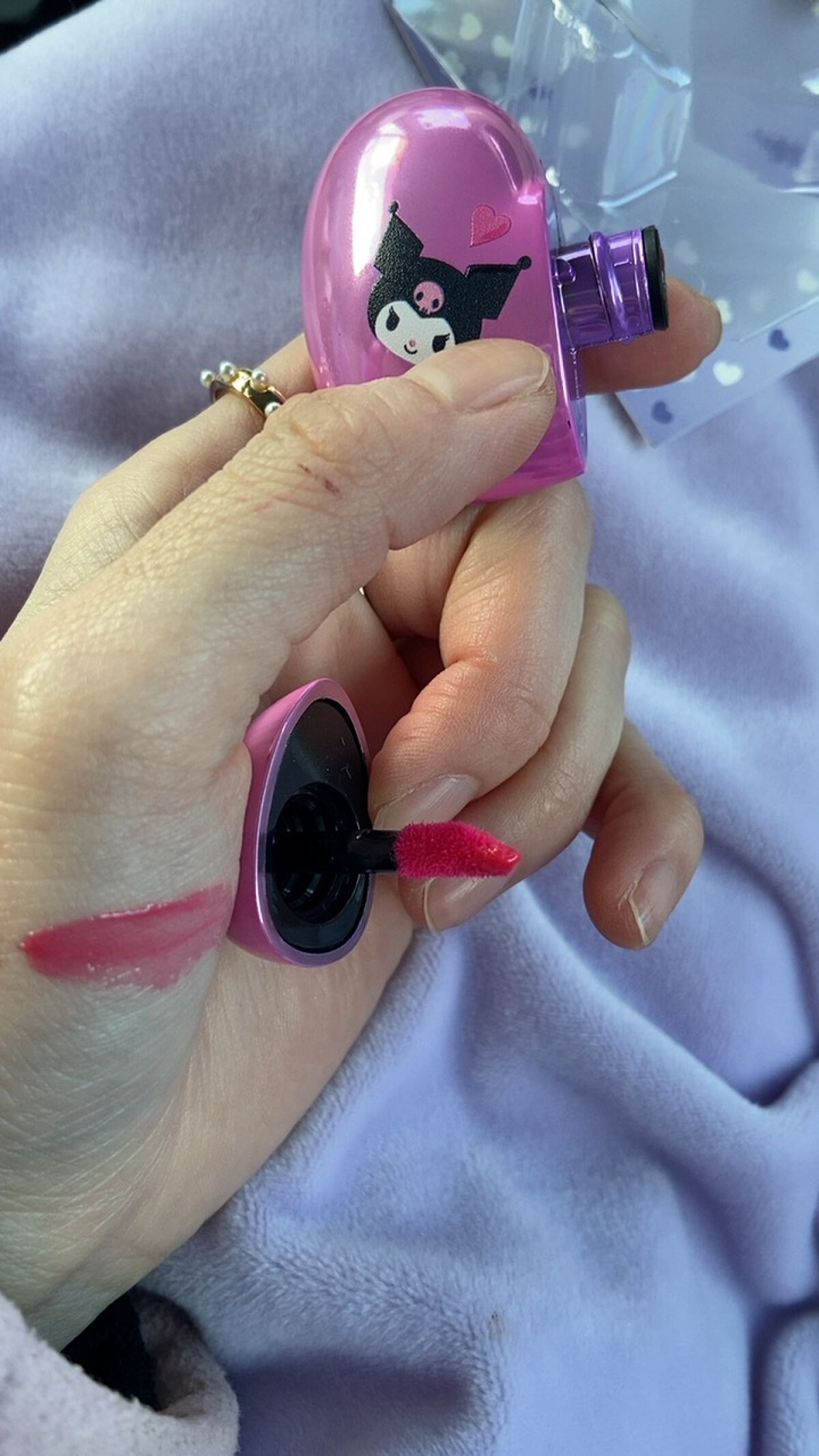 リップティント(ハート)/サンリオ/リップティントを使ったクチコミ（3枚目）