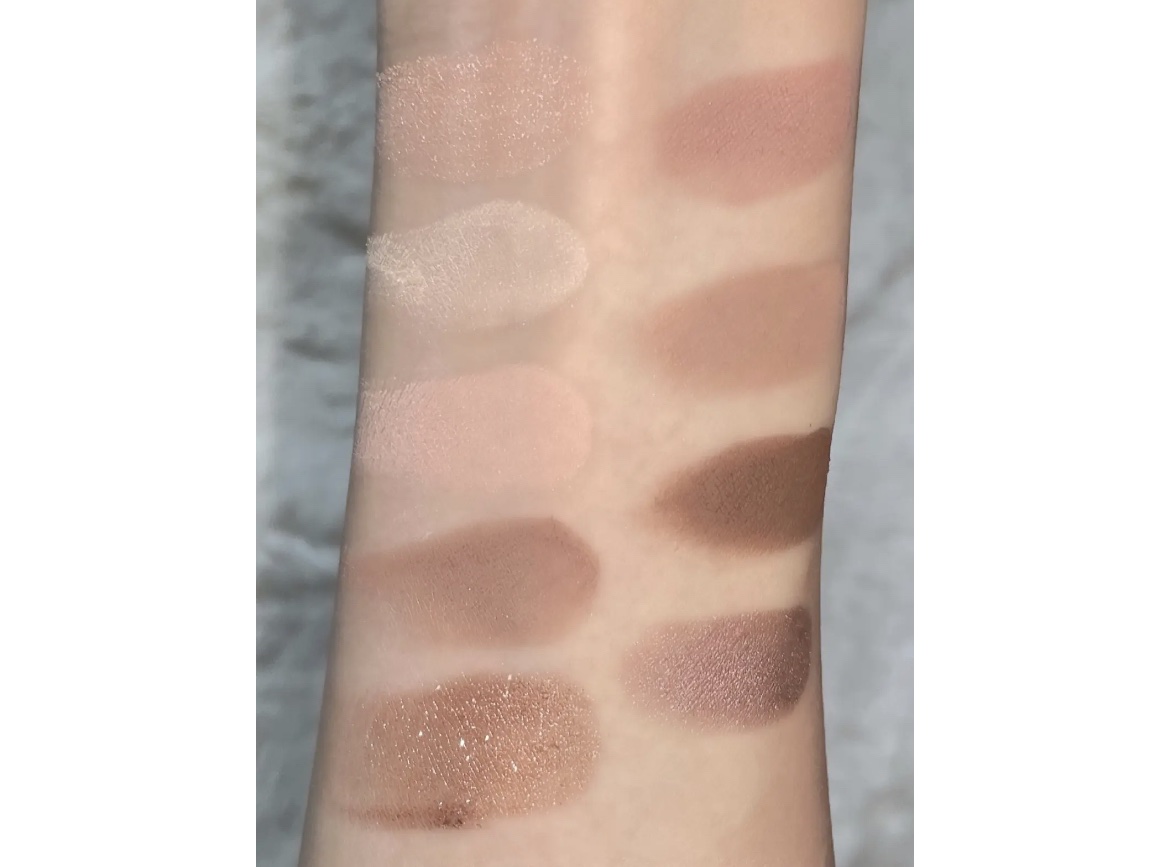 マイフェイブムードアイパレット 9カラー/HOLIKA HOLIKA/アイシャドウパレットを使ったクチコミ（3枚目）