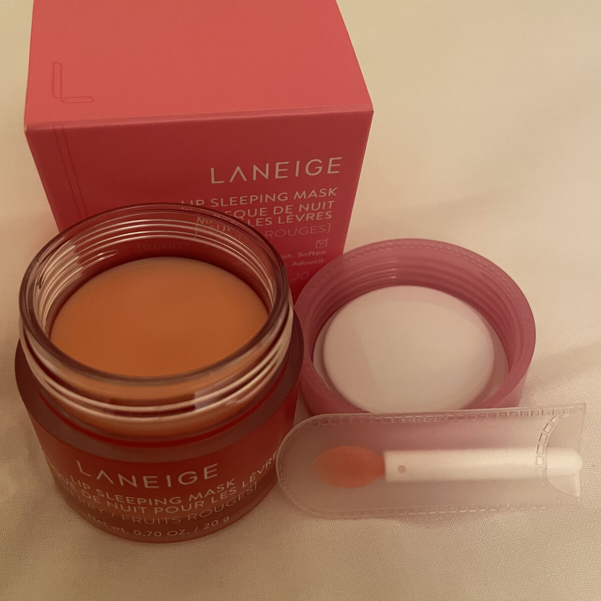 リップスリーピングマスク/LANEIGE/リップバームを使ったクチコミ（2枚目）