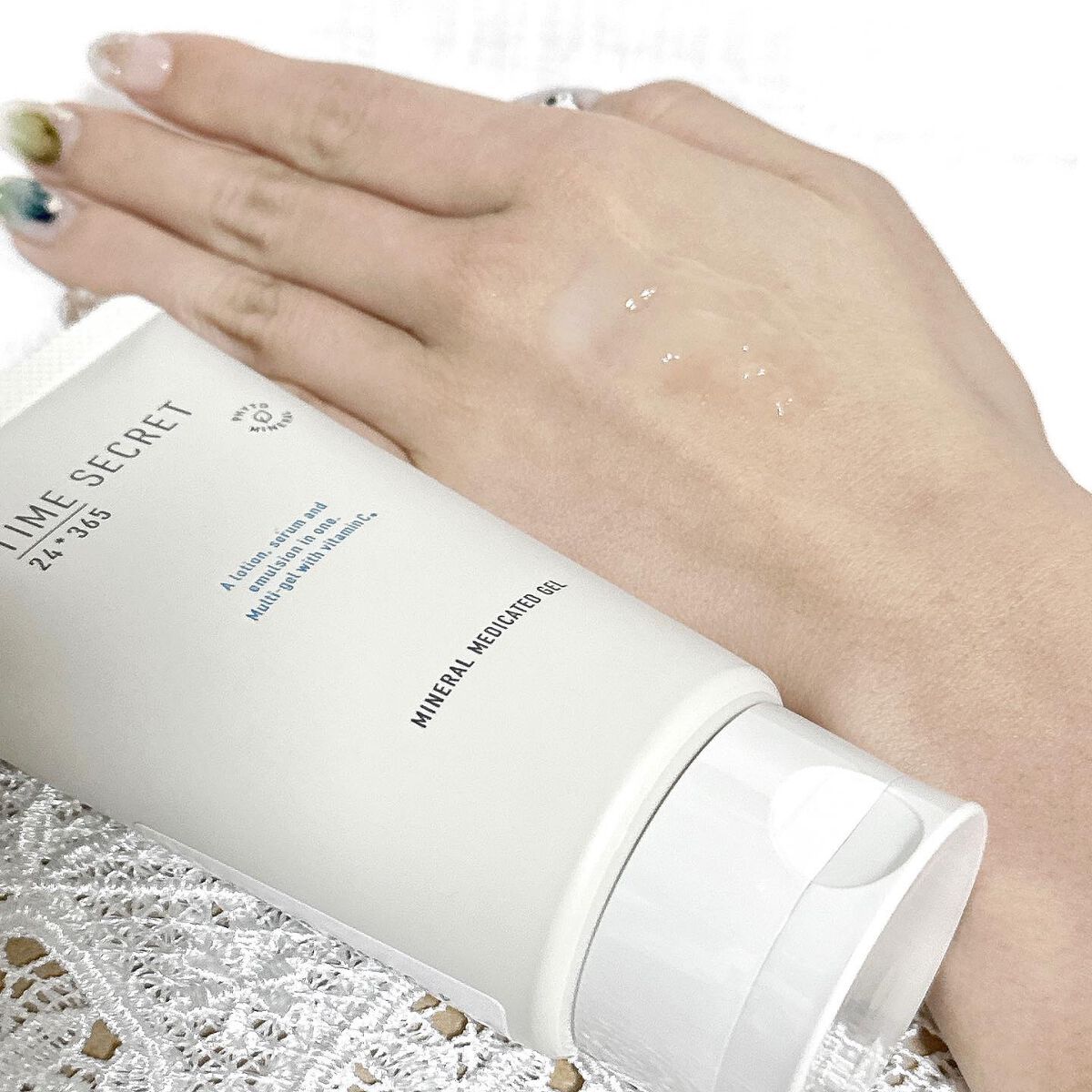 ミネラル 薬用ジェルセラム/TIME SECRET/美容液を使ったクチコミ(3枚目)