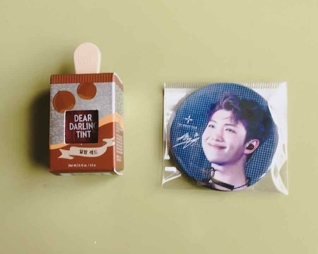 ディアダーリン ウォータージェルティント (アイスティント)/ETUDE/口紅を使ったクチコミ(2枚目)