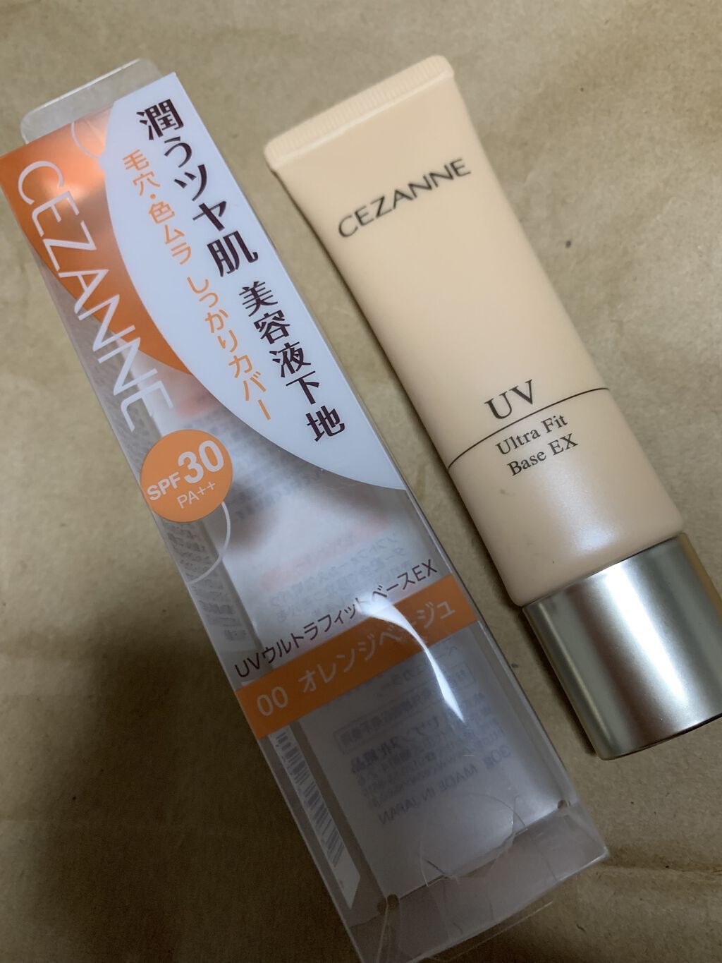 UVウルトラフィットベースEX/CEZANNE/化粧下地を使ったクチコミ（1枚目）