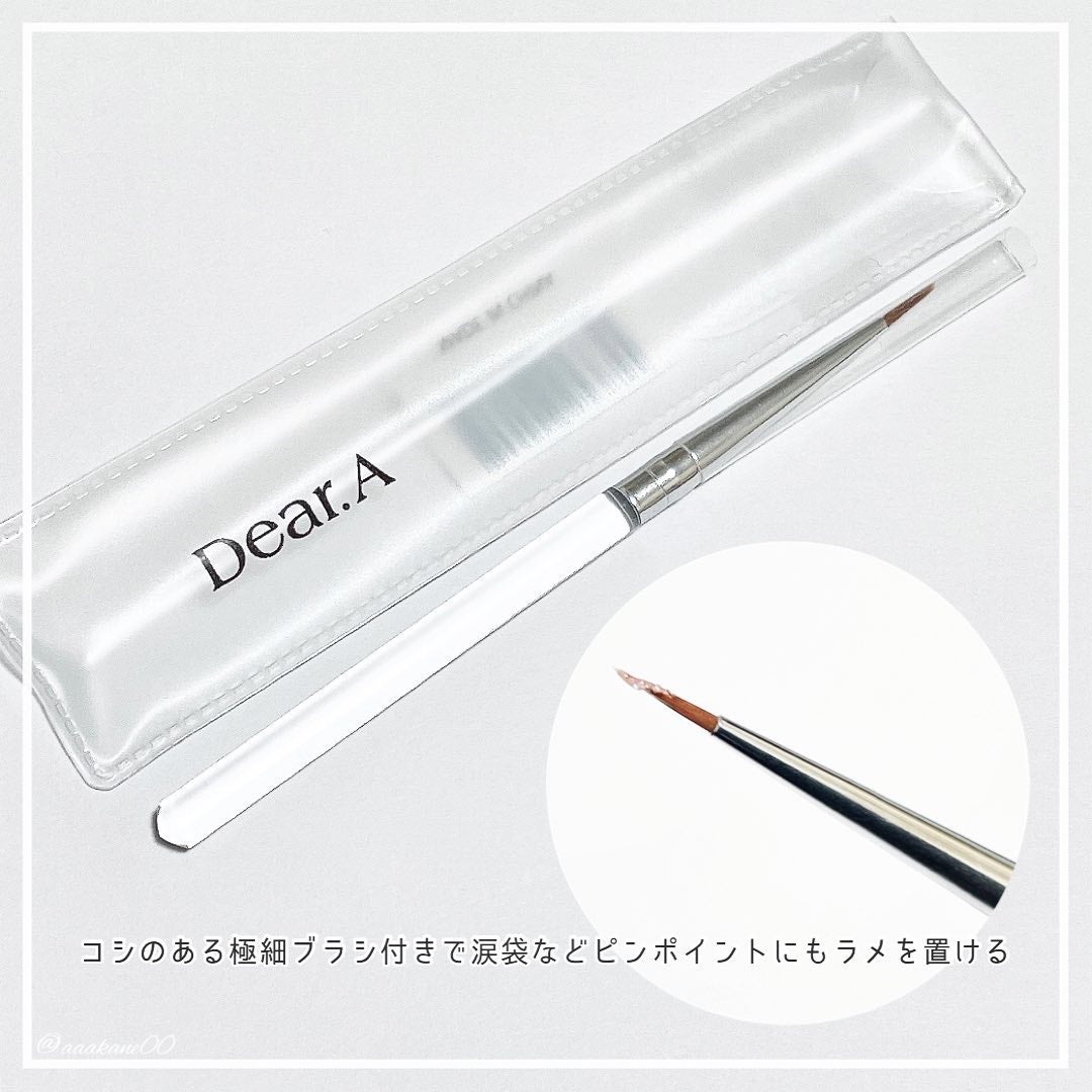 グリッターアイシャドウ/Dear.A/グリッターを使ったクチコミ(4枚目)