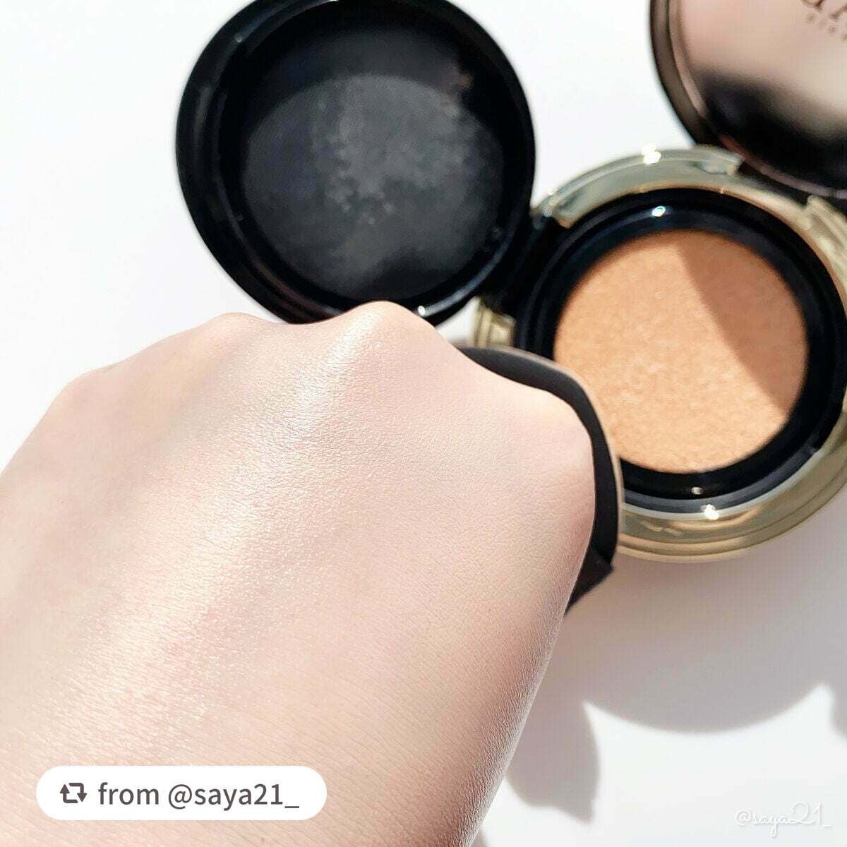 グロウフィットセラムカバークッション/ダルバ/クッションファンデーションを使ったクチコミ(3枚目)