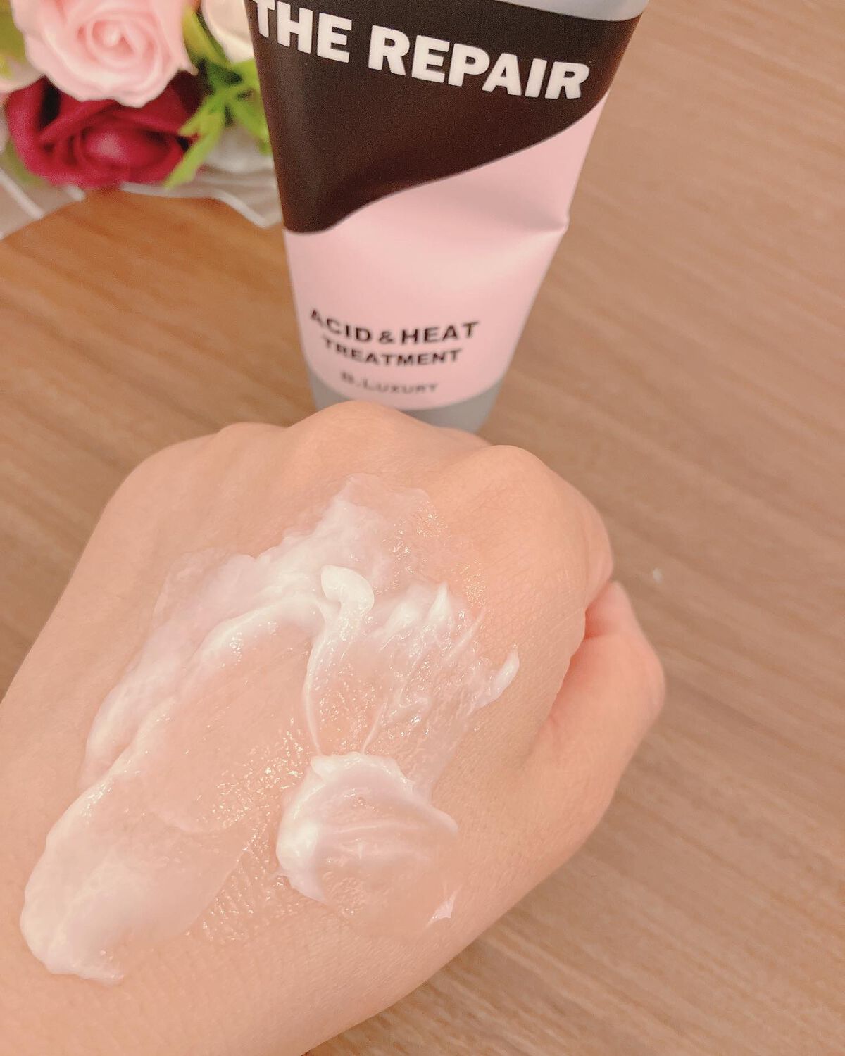 ザ・リペア 酸熱トリートメントモイスト/ビーラグジュアリー/洗い流すヘアトリートメントを使ったクチコミ(9枚目)