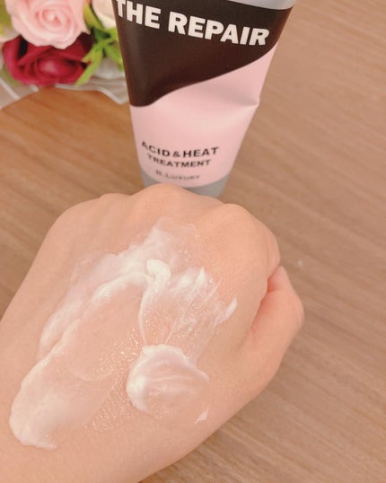 THE REPAIR ACID&HEAT TREATMENT/B.LUXURY/洗い流すヘアトリートメントを使ったクチコミ(9枚目)