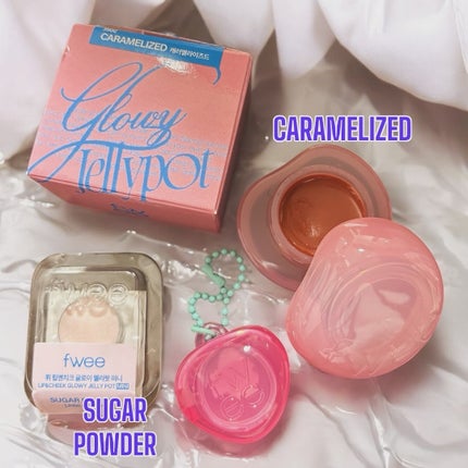 フィー リップアンドチーク グローイジェリーポット/fwee/リップグロスを使ったクチコミ(1枚目)