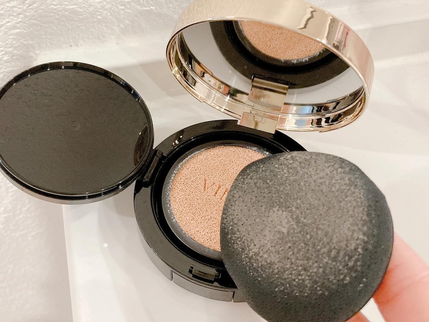 エッセンス ラディアンス クッション/VINNE /クッションファンデーションを使ったクチコミ(3枚目)